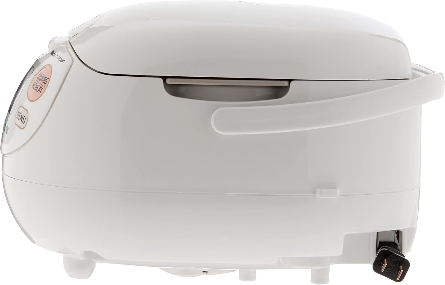 Zojirushi NS-ZCC10 Neuro Fuzzy Rice Cooker, 5.5-Cup, White - Image 3