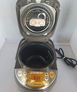 Zojirushi NP-NWC10XB Pressure Induction Heating Rice Cooker & Warmer, 5.5 Cup, Stainless Black, Made in Japan 2