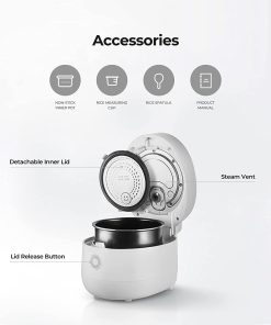 CUCKOO CR-0675F - 6-Cup (Uncooked) Micom Rice Cooker - 13 Menu Options - 7