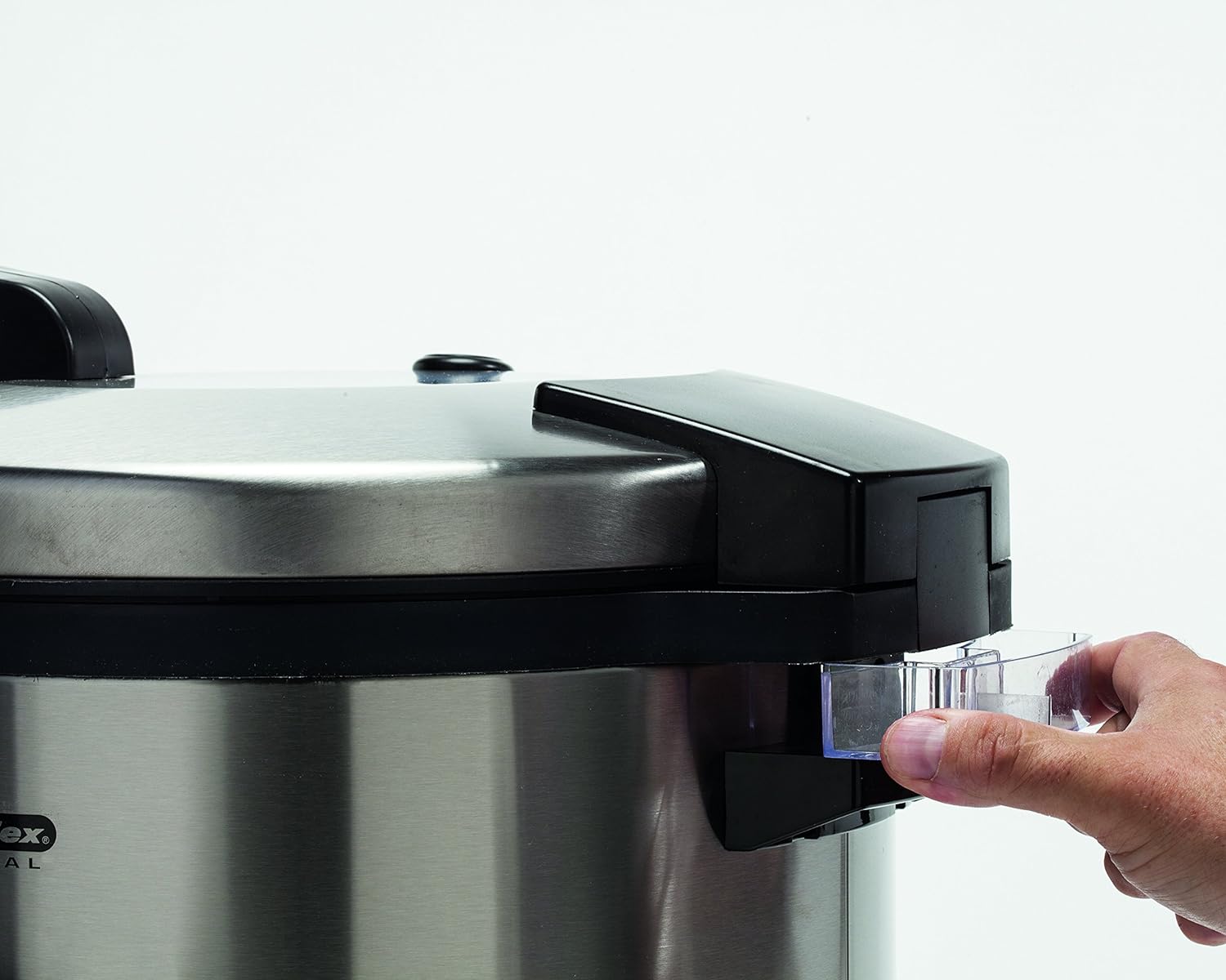 Hamilton Beach Proctor Silex Commercial 37560R Rice Cooker-Warmer, 60 Cups Cooked Rice, Non-Stick Pot, Hinged Lid, Stainless Steel Housing, 1 Year Warranty - 3