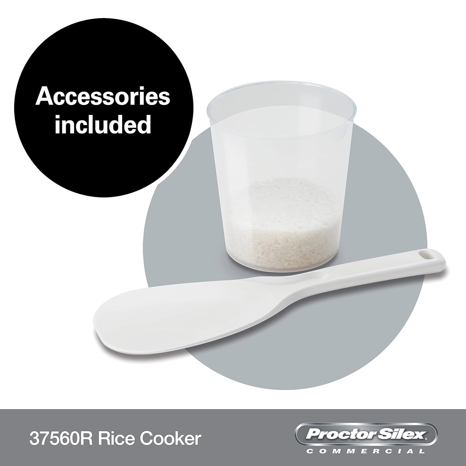 Hamilton Beach Proctor Silex Commercial 37560R Rice Cooker-Warmer, 60 Cups Cooked Rice, Non-Stick Pot, Hinged Lid, Stainless Steel Housing, 1 Year Warranty - 6