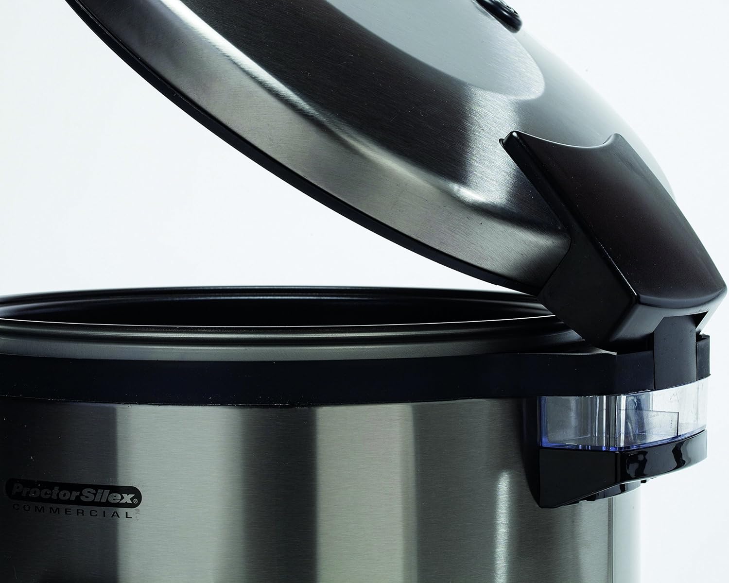 Hamilton Beach Proctor Silex Commercial 37560R Rice Cooker-Warmer, 60 Cups Cooked Rice, Non-Stick Pot, Hinged Lid, Stainless Steel Housing, 1 Year Warranty - 8