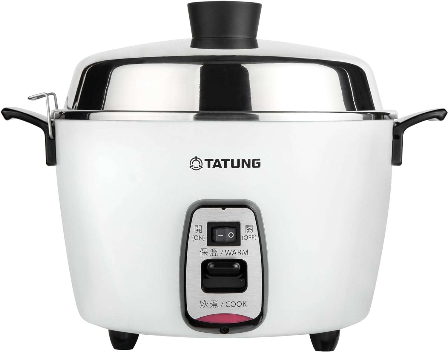 Tatung - TAC-11QM -11 Cup Multi-Functional Stainless Steel Rice Cooker (White) - 1