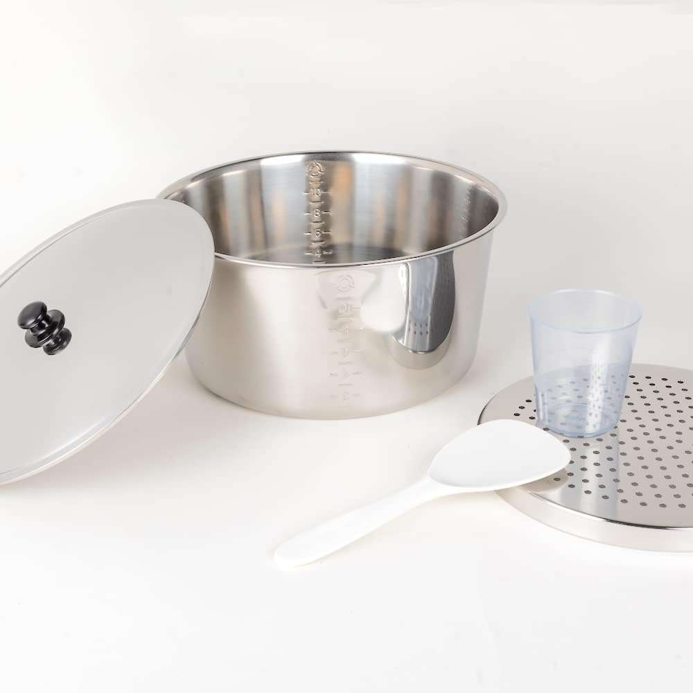 Tatung - TAC-11QM -11 Cup Multi-Functional Stainless Steel Rice Cooker (White) - 2