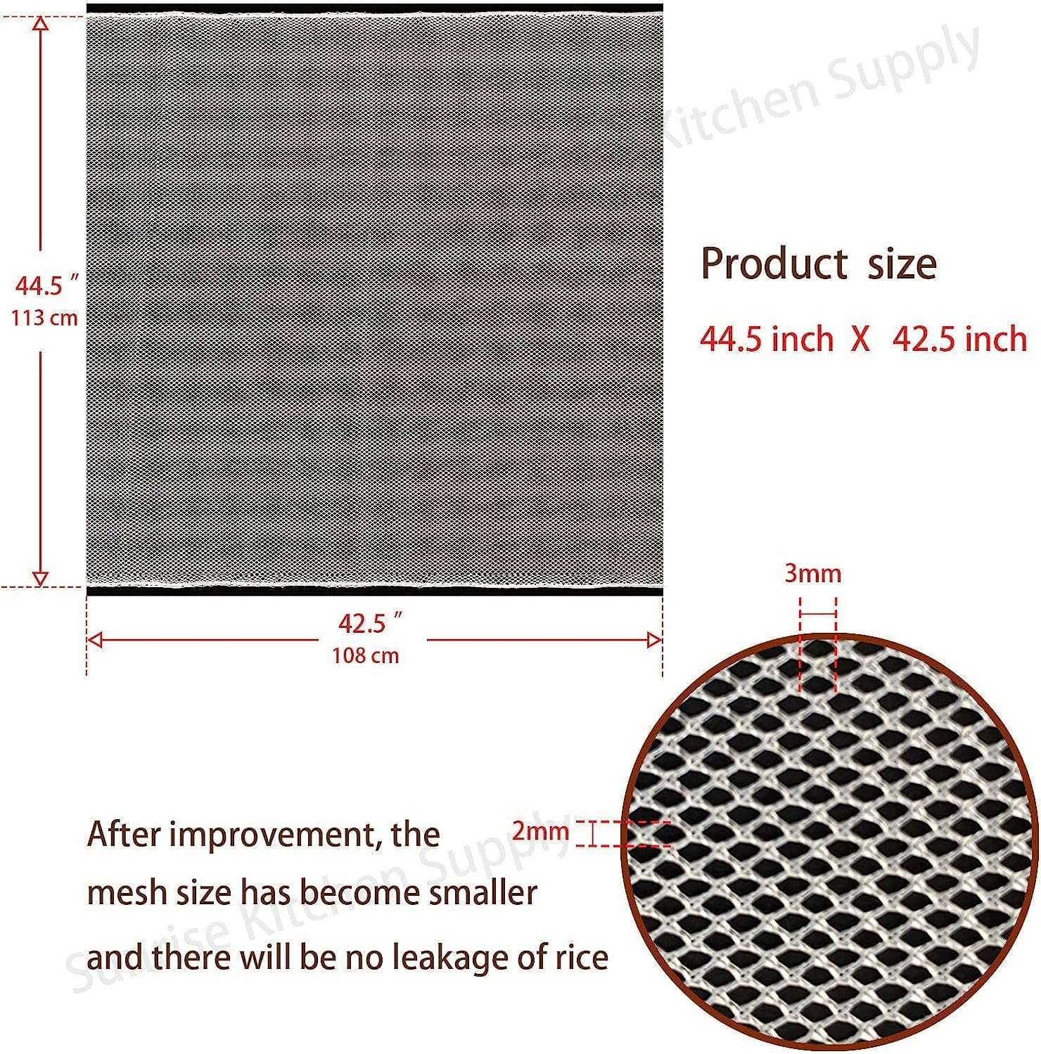 43 x 43 Sushi Rice Cooking Net-Rice Cooker Napkin-Sushi Rice Cooking Napkin (4) - 5