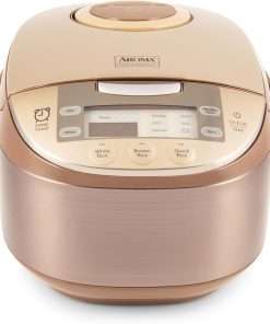 Aroma Housewares ARC-6106 Aroma Professional 6 Cups Uncooked Rice, Slow Cooker, Food Steamer, MultiCooker, Champagne - 1