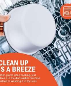 Small Rice Cooker and Food Steamer, 3-4 Cups Uncooked(6-8 Cups Cooked) Mini Rice Maker, Removable Non-Stick Pot Suitable for Cooking, Soups, Stewing, Steaming, Automatic Keep Warm Function - 5