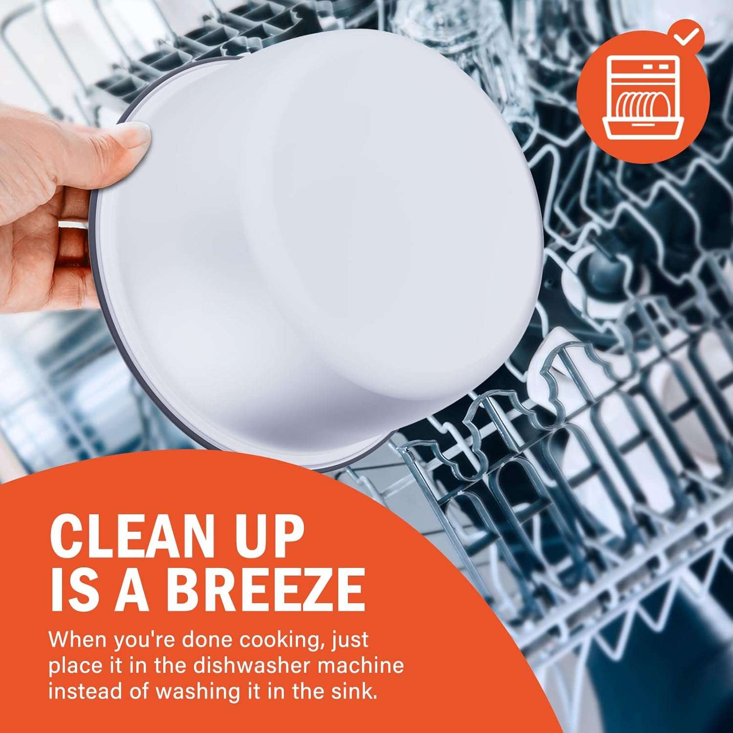 Small Rice Cooker and Food Steamer, 3-4 Cups Uncooked(6-8 Cups Cooked) Mini Rice Maker, Removable Non-Stick Pot Suitable for Cooking, Soups, Stewing, Steaming, Automatic Keep Warm Function - 5