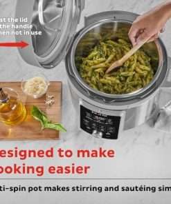 Instant Pot Duo Plus, 6-Quart Whisper Quiet 9-in-1 Electric Pressure Cooker, Slow Rice Steamer, Sauté, Yogurt Maker, Warmer & Sterilizer, Free App with 800+ Recipes, Stainless Steel - 5