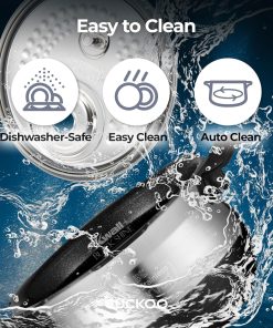 CUCKOO High Pressure Rice Cooker 6-Cup Uncooked - 12-Cup Cooked with Induction Heating Technology, Versatile Rice Maker with 16 Menu Options - 10