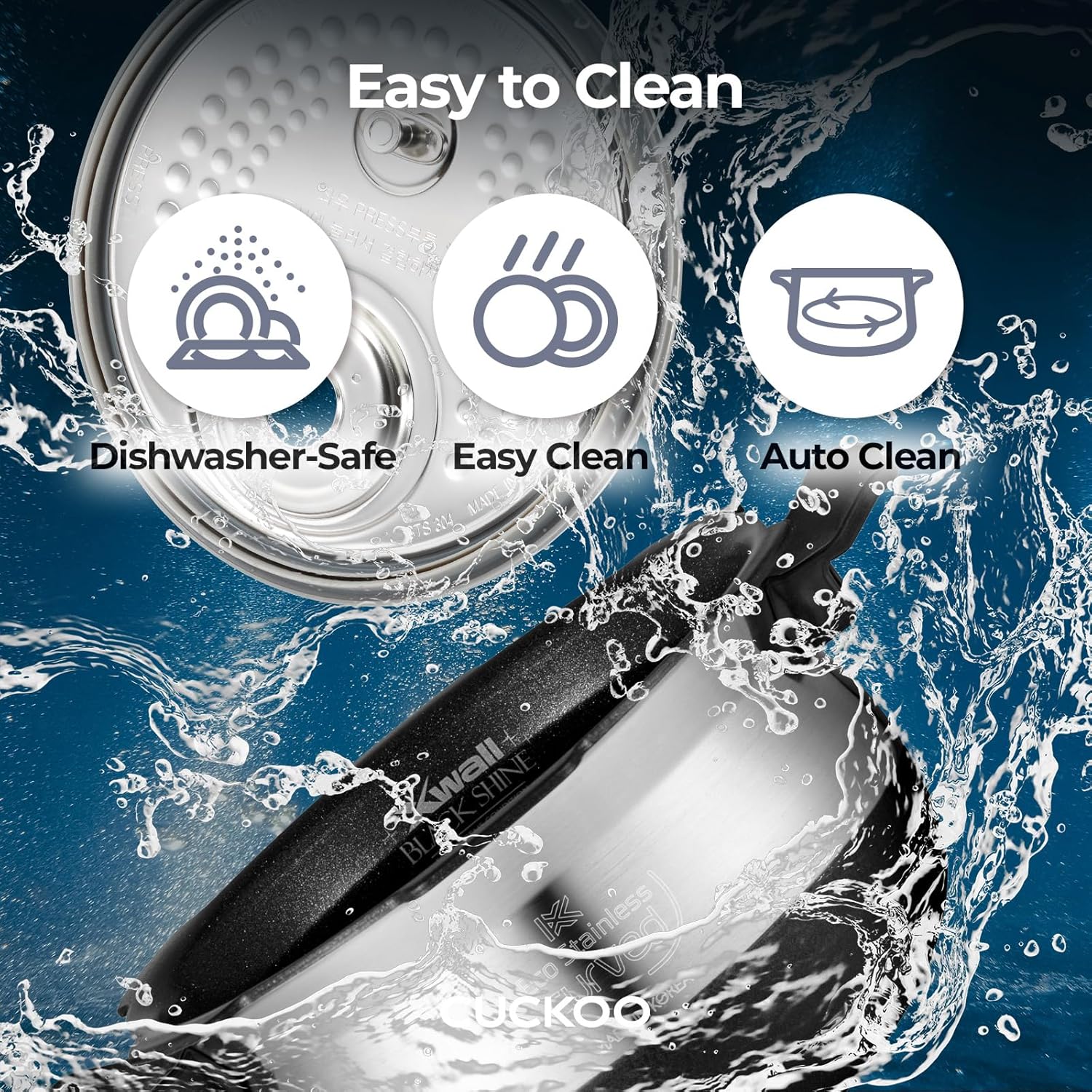 CUCKOO High Pressure Rice Cooker 6-Cup Uncooked - 12-Cup Cooked with Induction Heating Technology, Versatile Rice Maker with 16 Menu Options - 10