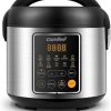 COMFEE' Rice Cooker, 4 Cups Uncooked, 8 Cups Cooked Slow Cooker, 2 Qt Small Multicooker with 10 Presets, Steamer & Grain Cooker, Non-Stick Inner Pot - 1