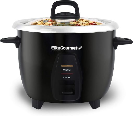 Electric Rice Cooker With Stainless Steel Inner Pot