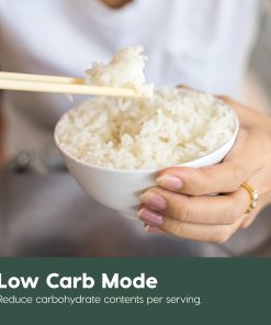 IRIS USA Micom Japanese Rice Cooker, 3-Cup Uncooked-6-Cup Cooked, Fuzzy Logic Kitchen Appliance with Recipe Presets, Slow Cooker, Steamer, Hot Pot & Warming Function - 10