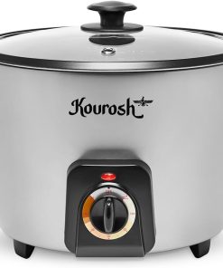YEDI KOUROSH Automatic Persian Rice Cooker - Tahdig Rice Maker Perfect Rice Crust (15 CUP) - 5