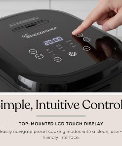 10-Cup Rice Cooker with Steamer Basket - Smart Rice Maker with Easy-to-Clean Nonstick Inner Pot - Delay Timer & Keep Warm Settings - Non-Toxic & BPA-Free - Ideal for Family Meals, Black - 5