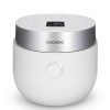 CUCKOO Micom Rice Cooker 8-Cup Uncooked - 16-Cup Cooked with Induction Heating Technology, Versatile Rice Maker with 12 Menu Options and Steam Plate, Voice Guide, White - 1