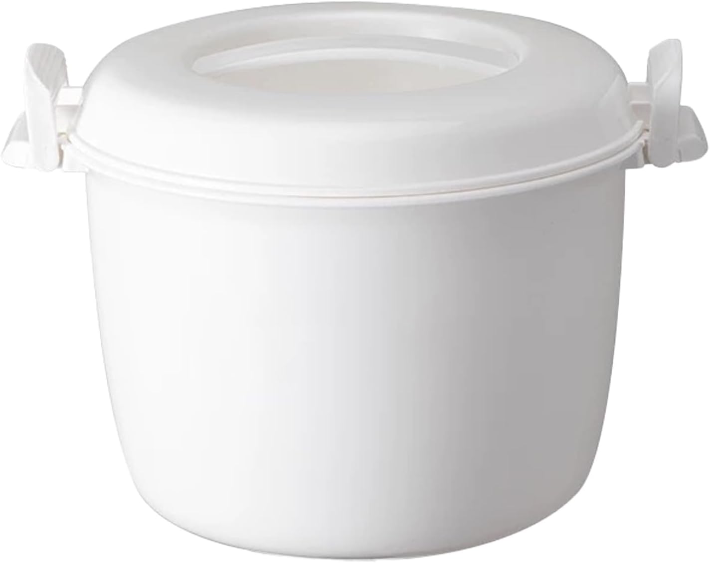 Microwave Rice Cooker, 1.8 Quart-7 Cup Microwave Steamer for Vegetables, Micro Cookware Pot Food Container - 1