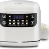 Portable Digital Rice Cooker, 6-Cup -12-Cup Small Rice Maker with Steaming Basket, Mini Rice Cooker with 2L Removable Nonstick Inner Pot, 10 Menu Options, Auto Keep Warm, 24 Hour Delay Timer - 1