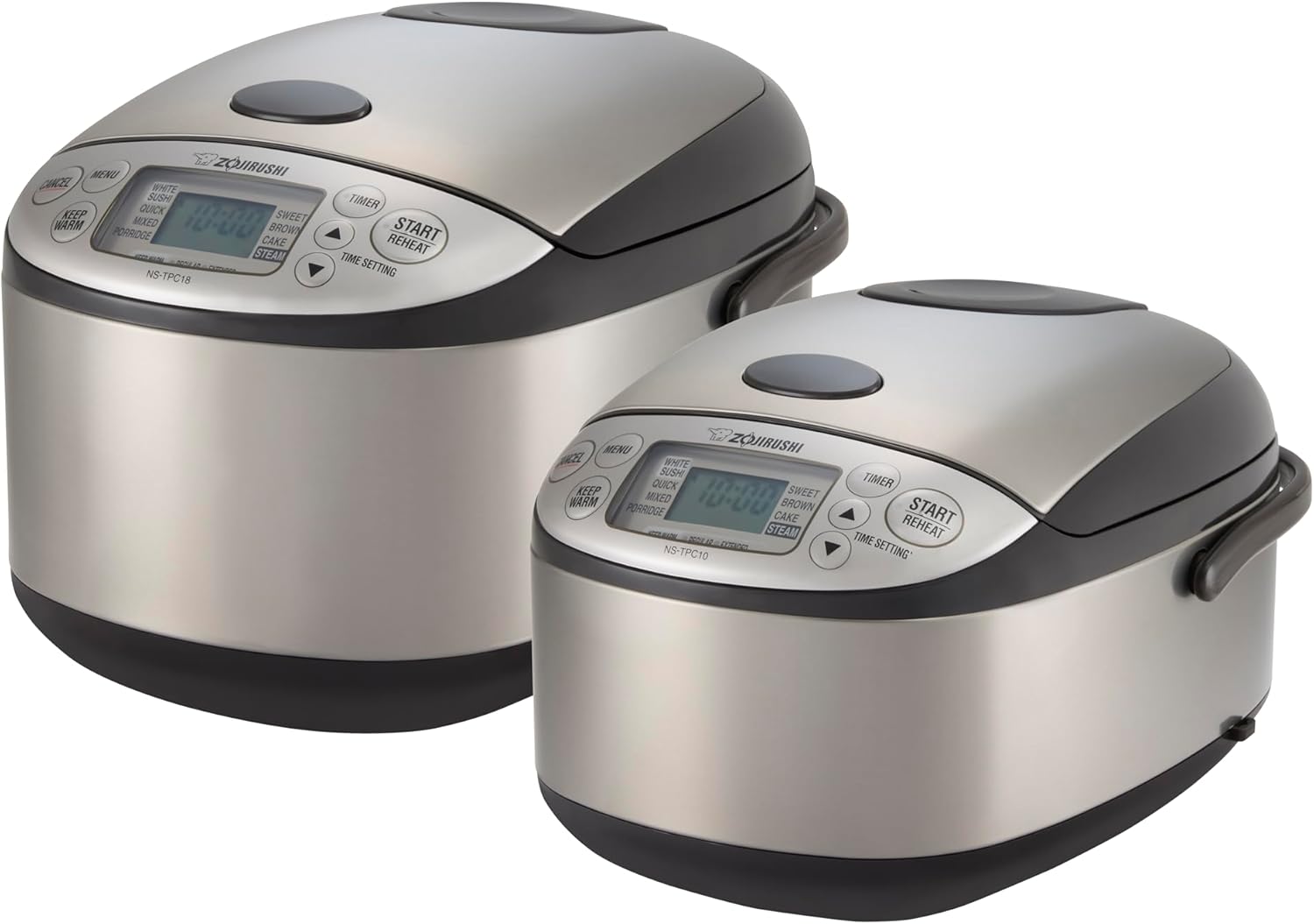 Zojirushi NS-TPC10XT Micom Rice Cooker & Warmer (with PFAS-Free Nonstick), 5.5-Cup, Stainless Brown - Image 6
