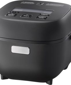 TIGER JBS-A55U-KB 3-Cup (Uncooked) Micom Rice Cooker and Warmer with Non-Stick Ceramic Coated Inner Pot and 10 Auto-Cook Settings, Black - 1