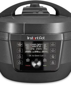 Instant Pot RIO Wide Plus, 9-in-1 Electric Pressure Cooker, 35% Larger Cooking Surface, WhisperQuiet Steam Release, Multi-Cooker, Slow Cook, Rice Maker, Steamer, Sauté, Cake, & Warmer, 7.5 Quarts