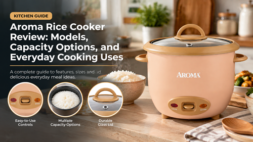 Aroma Rice Cooker Review: Models, Capacity Options, and Everyday Cooking Uses