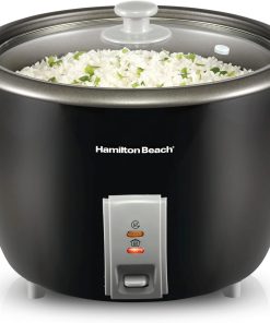 Hamilton Beach Rice Cooker & Food Steamer, 30 Cups Cooked, 15 Cups Uncooked