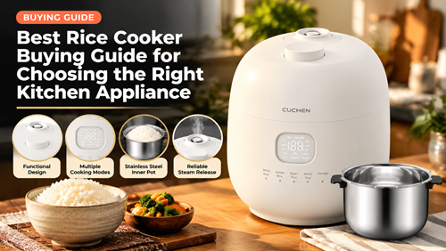 Best Rice Cooker Buying Guide for Choosing the Right Kitchen Appliance
