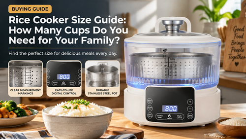 rice cooker size guide illustrated buying guide