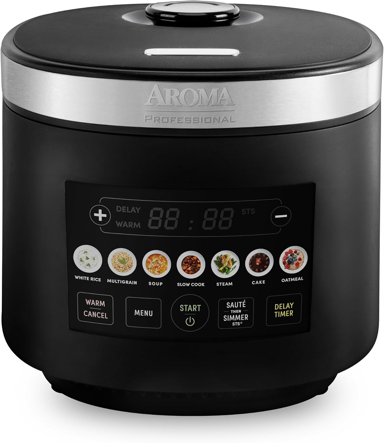 AROMA® CoreCoat™ Smart Digital Rice Cooker and Multicooker, 10-Cup (Uncooked) - 20-Cup (Cooked), with 8 Modes and PFSA-free, Non-Stick Ceramic Coating - 1
