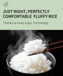 Alternative view of Rice Cooker Small, 3-Cups Uncooked/ 6-Cups Cooked, White