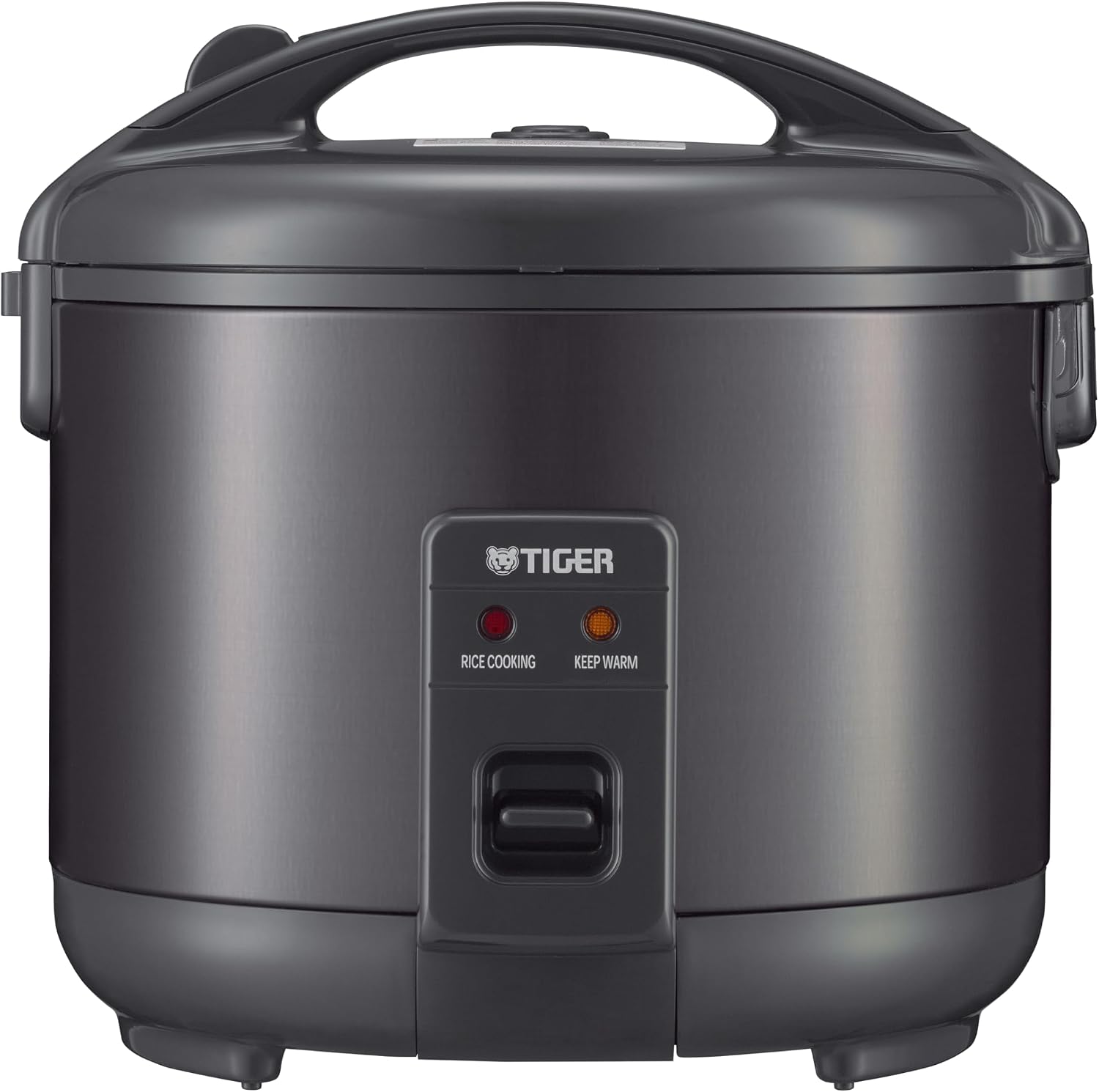 Tiger JNP-S10U-KY 5.5 Cup Capacity Rice Cooker with Non-Stick Inner Pot, Retractable Power Cord, and Keep Warm up to 12 hours, Black - 1